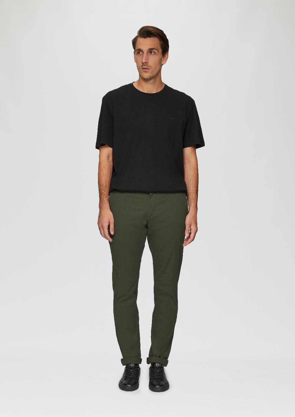 S.Oliver Slim: Elastische Hose Aus Baumwollmix