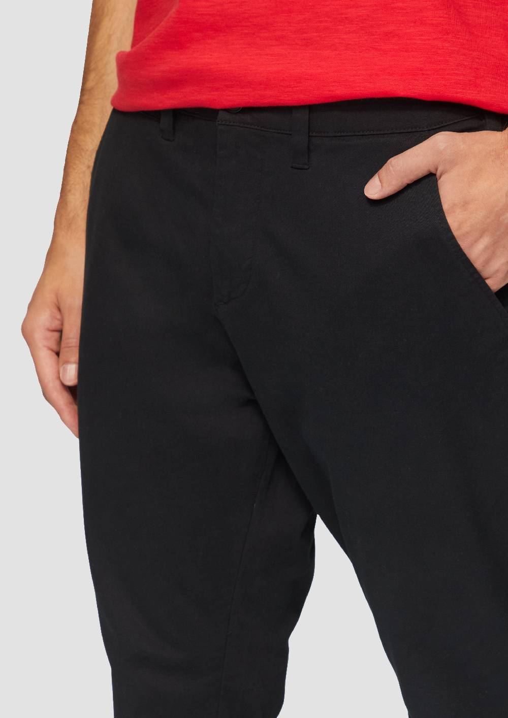 S.Oliver Slim: Elastische Hose Aus Baumwollmix