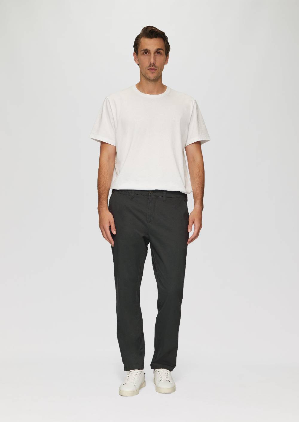 S.Oliver Slim: Elastische Hose Aus Baumwollmix