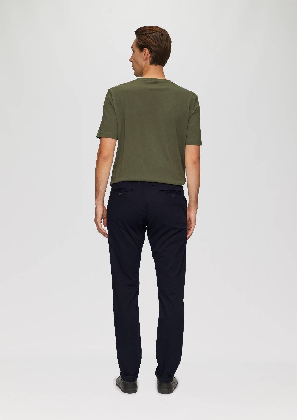 S.Oliver Slim: Elastische Hose Aus Baumwollmix