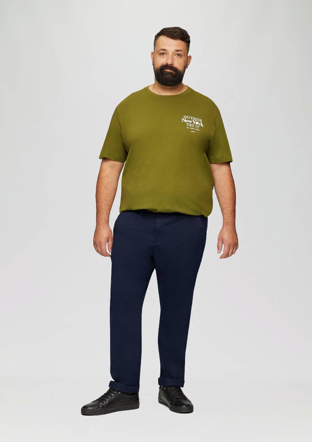 S.Oliver Slim: Elastische Hose Aus Baumwollmix