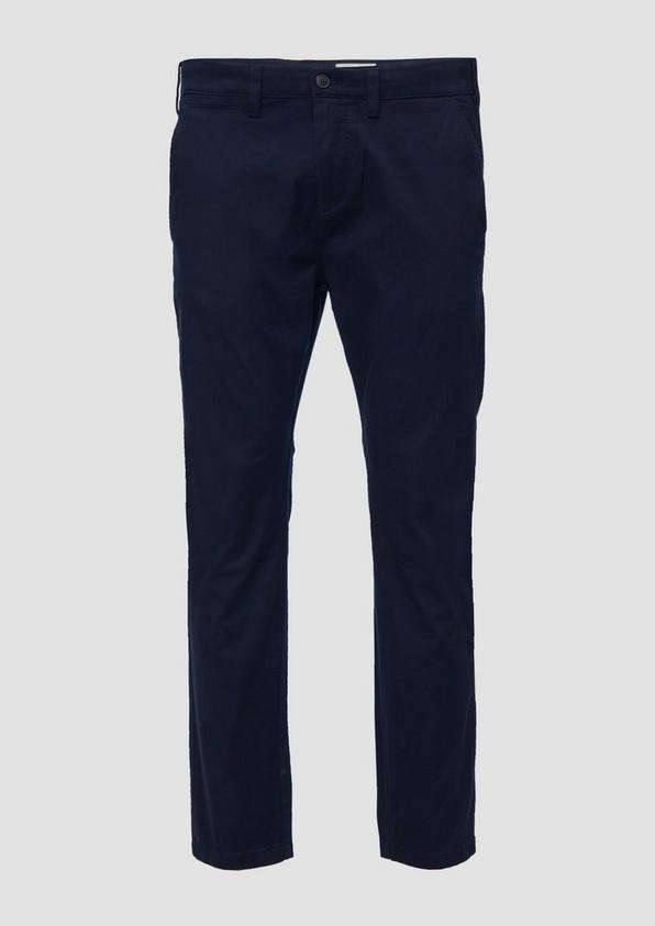 s.Oliver Slim: Elastische Hose aus Baumwollmix