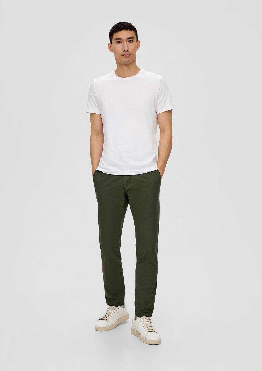 S.Oliver Slim Fit: Chino Aus Baumwolltwill