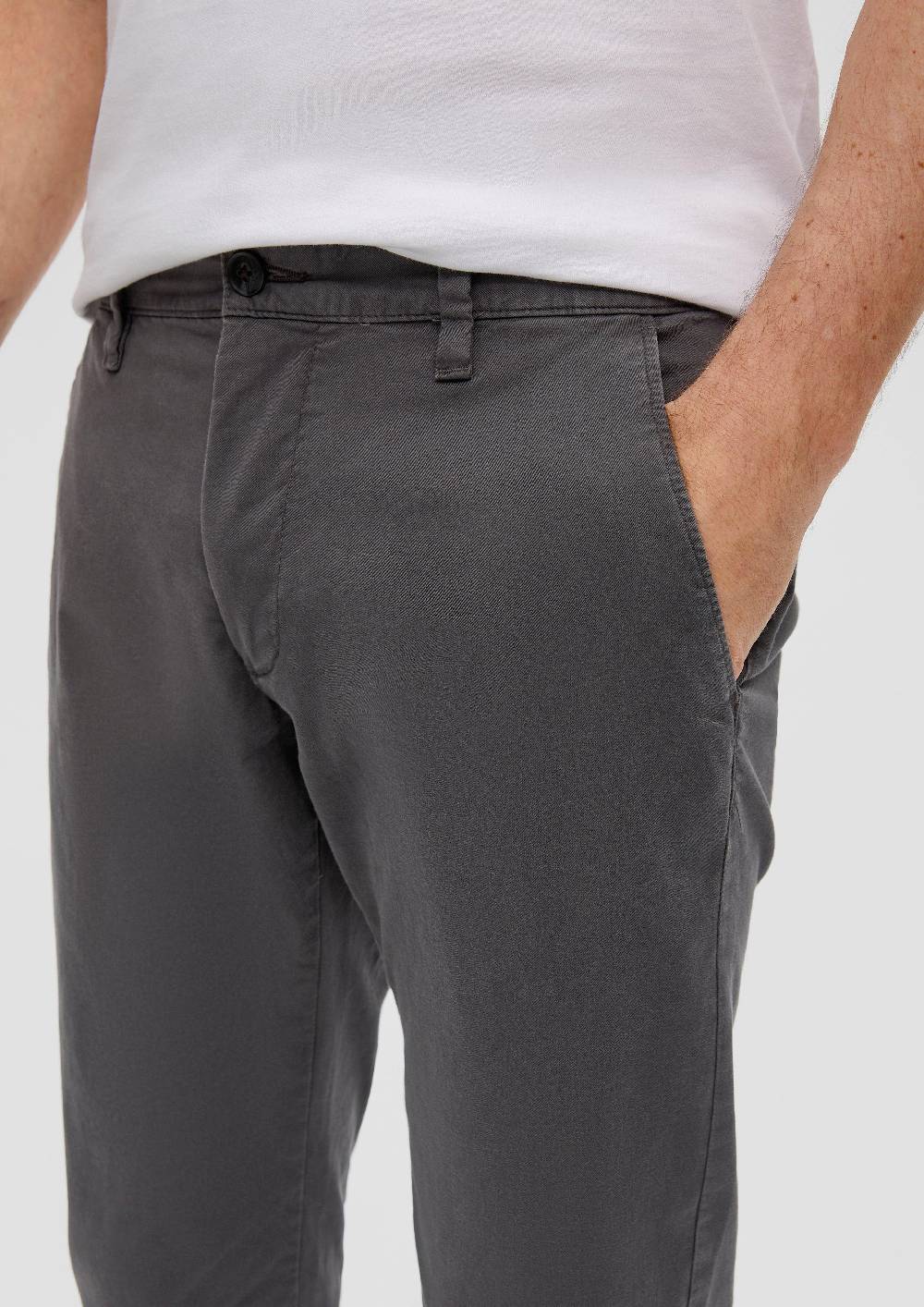 S.Oliver Slim Fit: Chino Aus Baumwolltwill