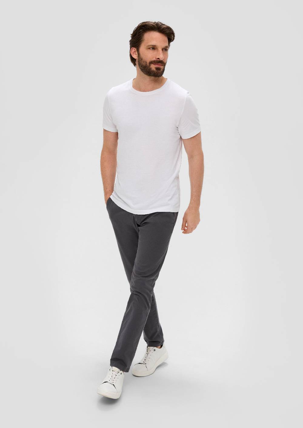 S.Oliver Slim Fit: Chino Aus Baumwolltwill