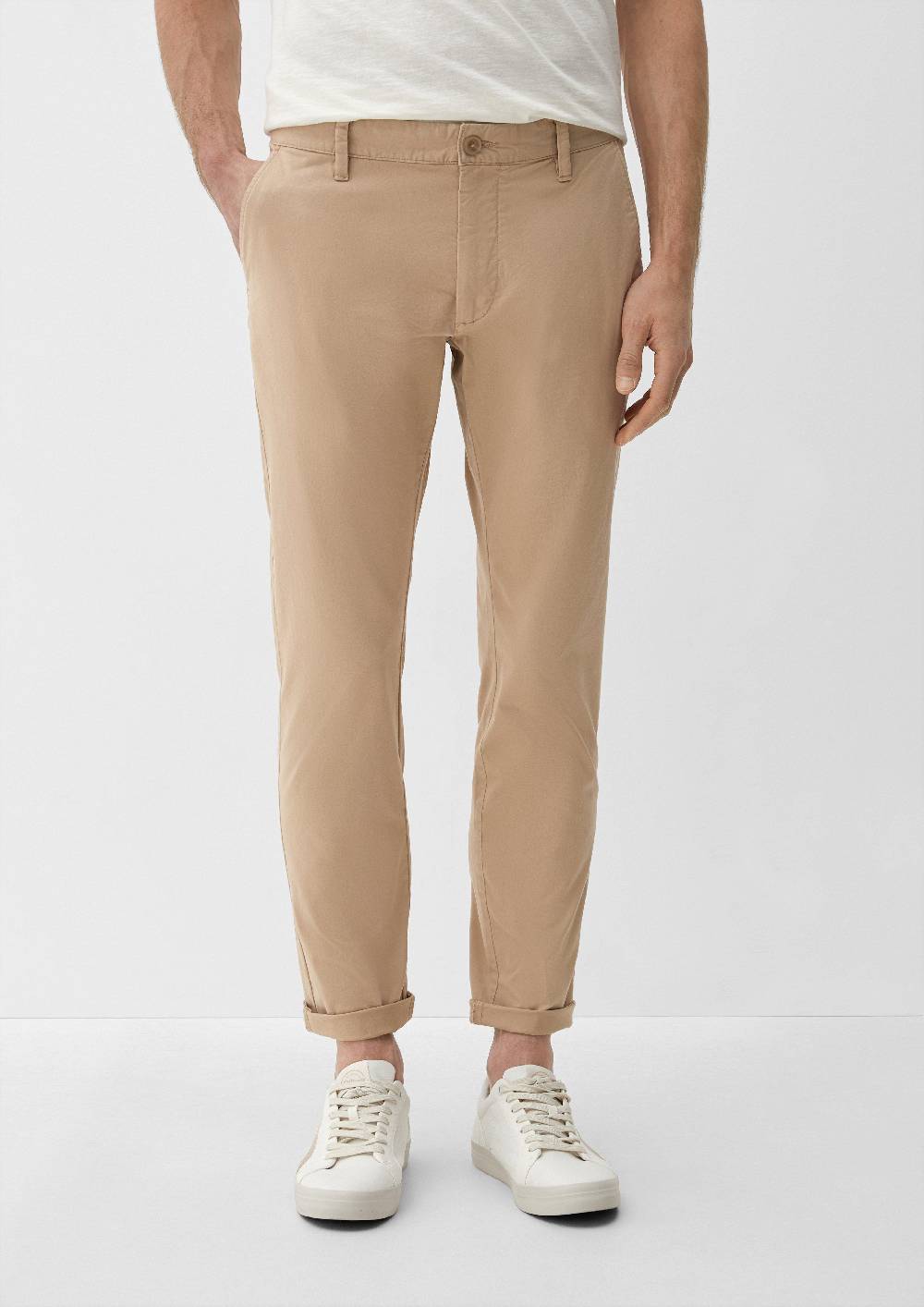 S.Oliver Slim Fit: Chino Aus Baumwolltwill