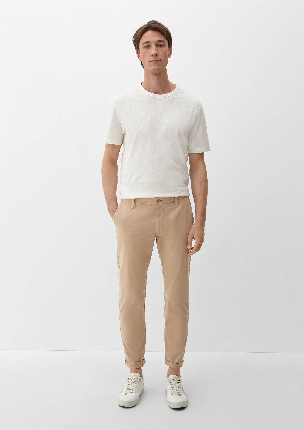 S.Oliver Slim Fit: Chino Aus Baumwolltwill