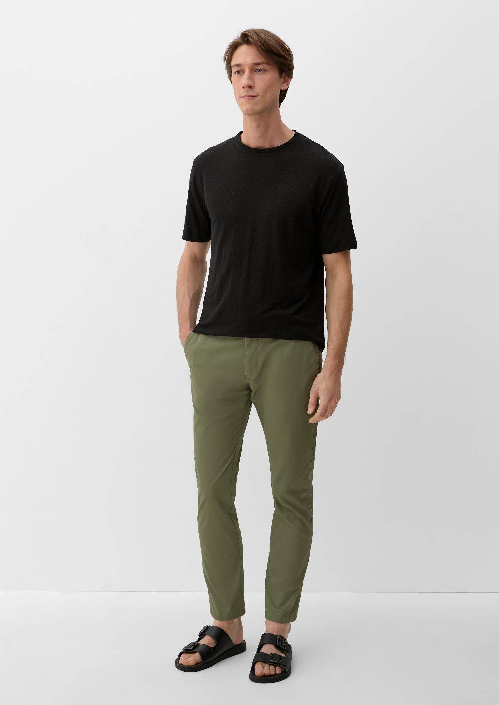 S.Oliver Slim Fit: Chino Aus Baumwolltwill