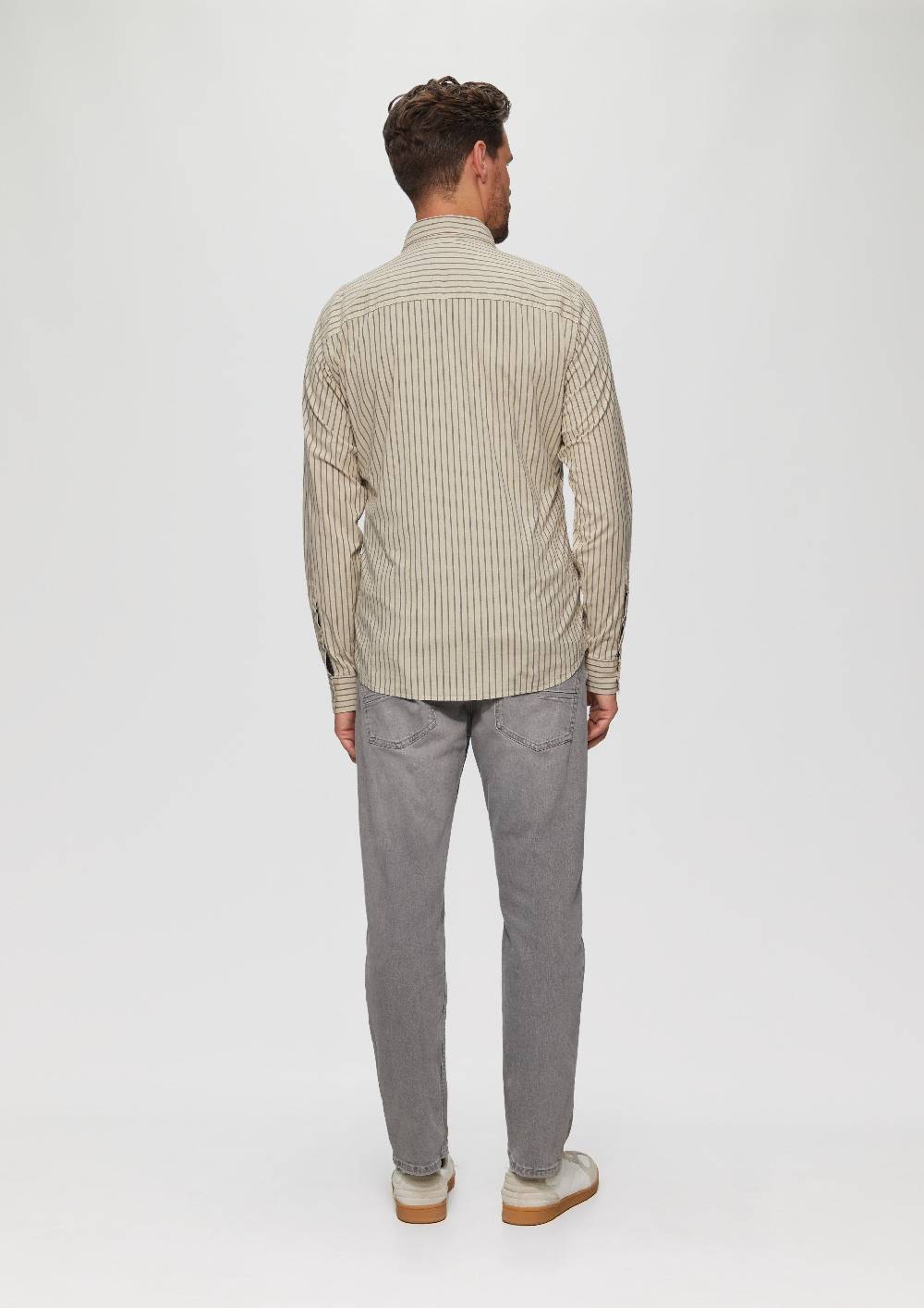 S.Oliver Slim Fit: Hemd Aus Baumwollstretch