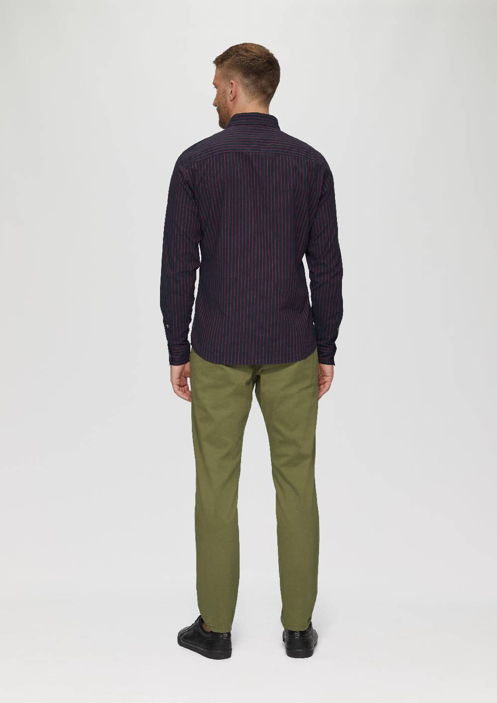 S.Oliver Slim Fit: Hemd Aus Baumwollstretch