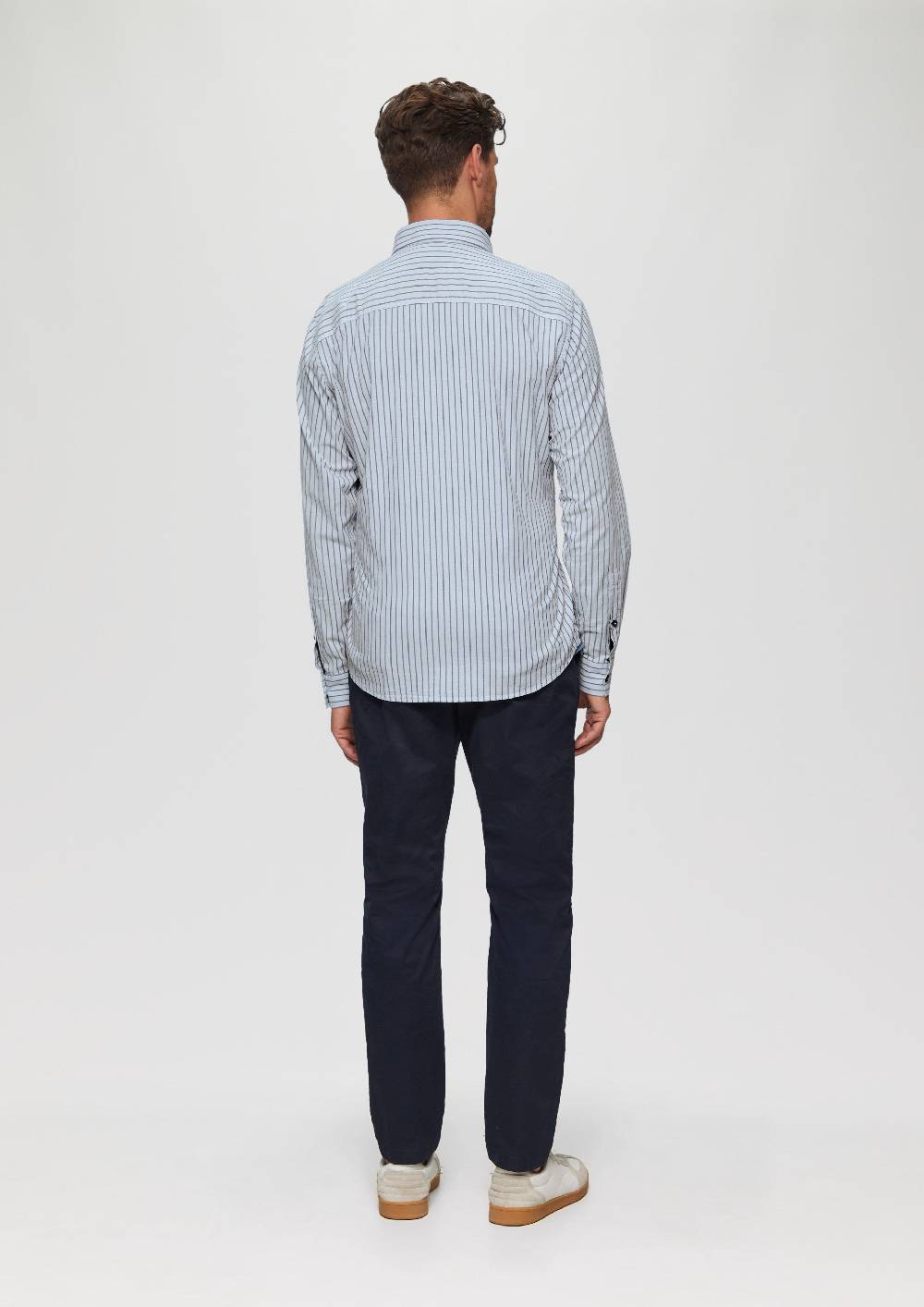 S.Oliver Slim Fit: Hemd Aus Baumwollstretch