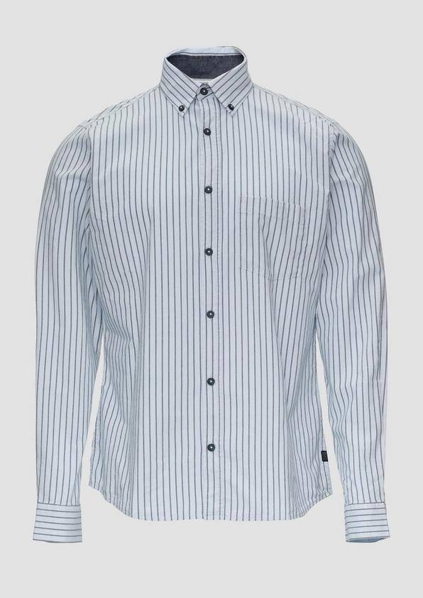 s.Oliver Slim Fit: Hemd aus Baumwollstretch