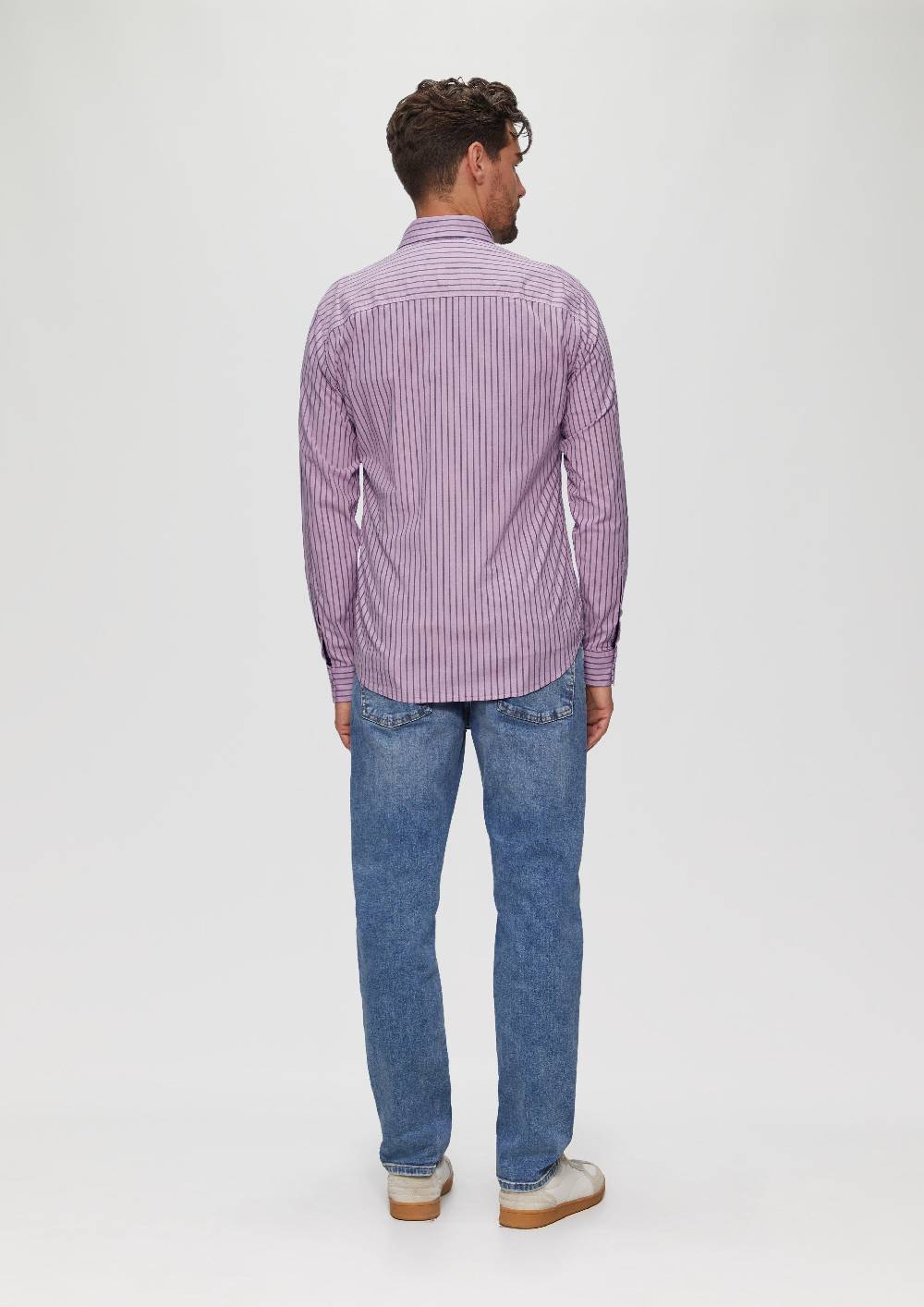 S.Oliver Slim Fit: Hemd Aus Baumwollstretch