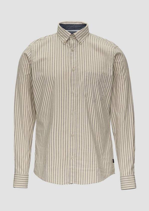 s.Oliver Slim Fit: Hemd aus Baumwollstretch