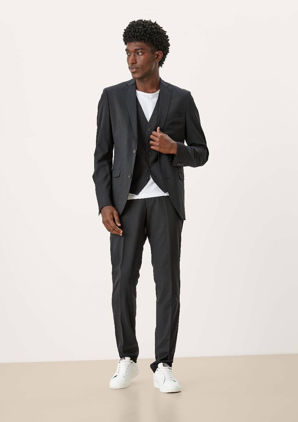 S.Oliver Slim Fit: Sakko Mit Hyperstretch