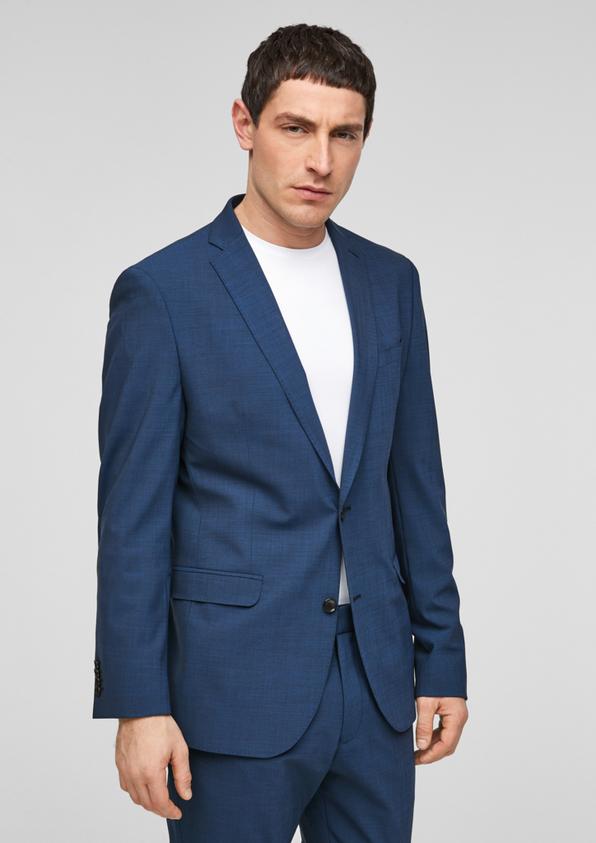 s.Oliver Slim Fit: Sakko mit Hyperstretch