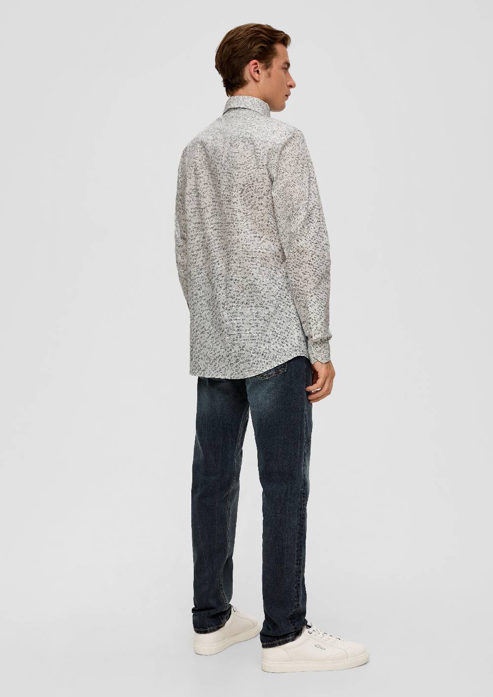 S.Oliver Slim: Hemd Aus Baumwollstretch