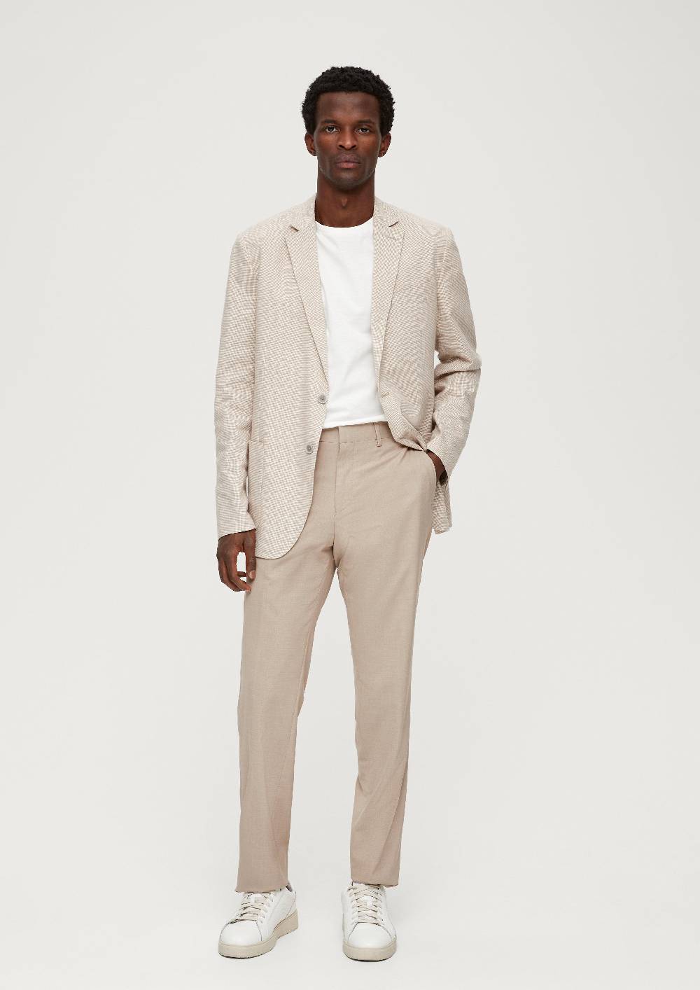 S.Oliver Slim: Hose Aus Viskosemix