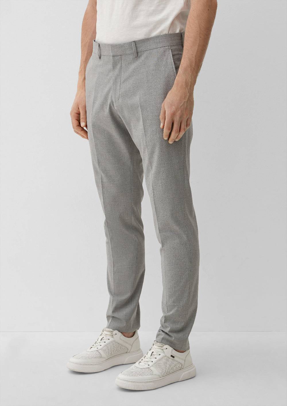 S.Oliver Slim: Hose Aus Viskosemix