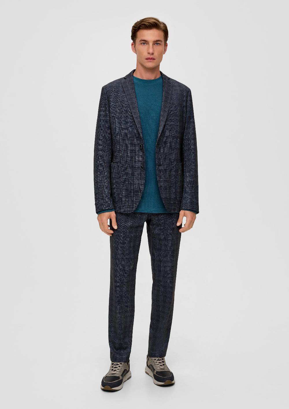 S.Oliver Slim: Hose Mit Alloverprint