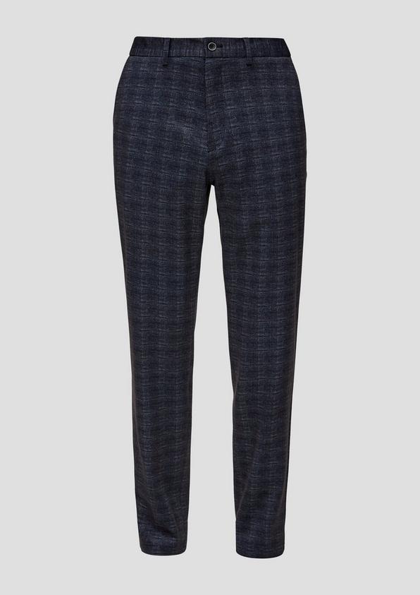 s.Oliver Slim: Hose mit Alloverprint