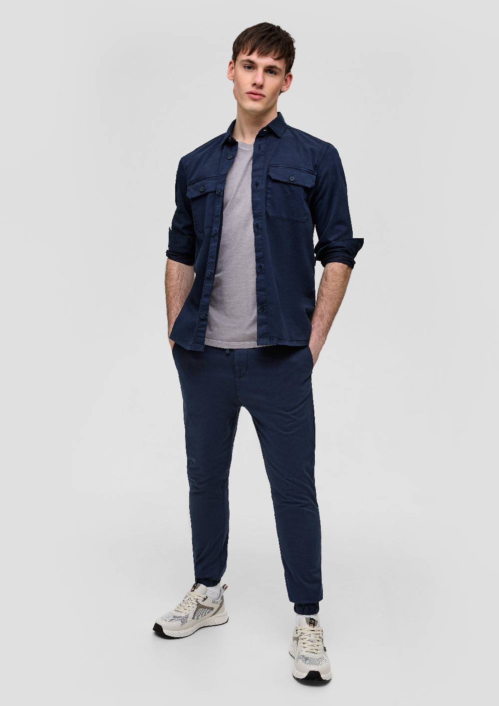 S.Oliver Slim: Jogger Mit Waschung