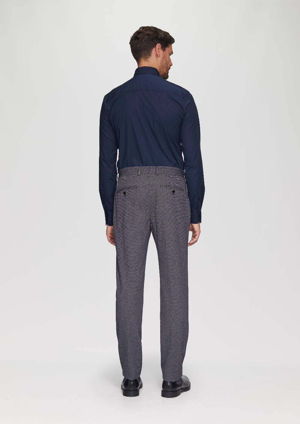 S.Oliver Slim: Joggsuit Mit Piquéstruktur