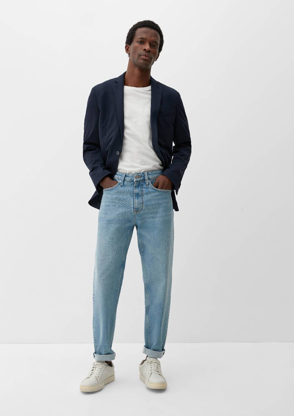 S.Oliver Slim: Joggsuit-Sakko Aus Stretch-Jersey