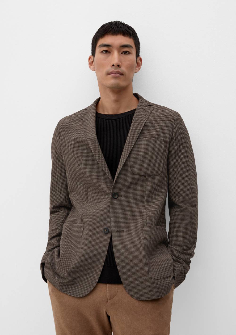 S.Oliver Slim: Sakko Aus Flanell