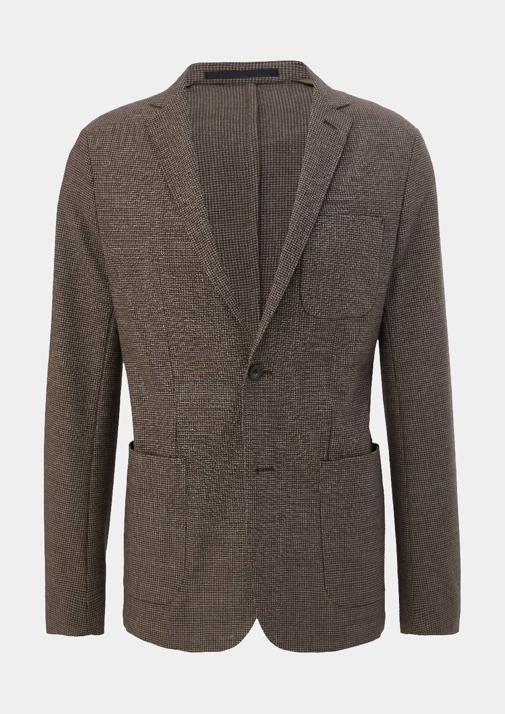 S.Oliver Slim: Sakko Aus Flanell