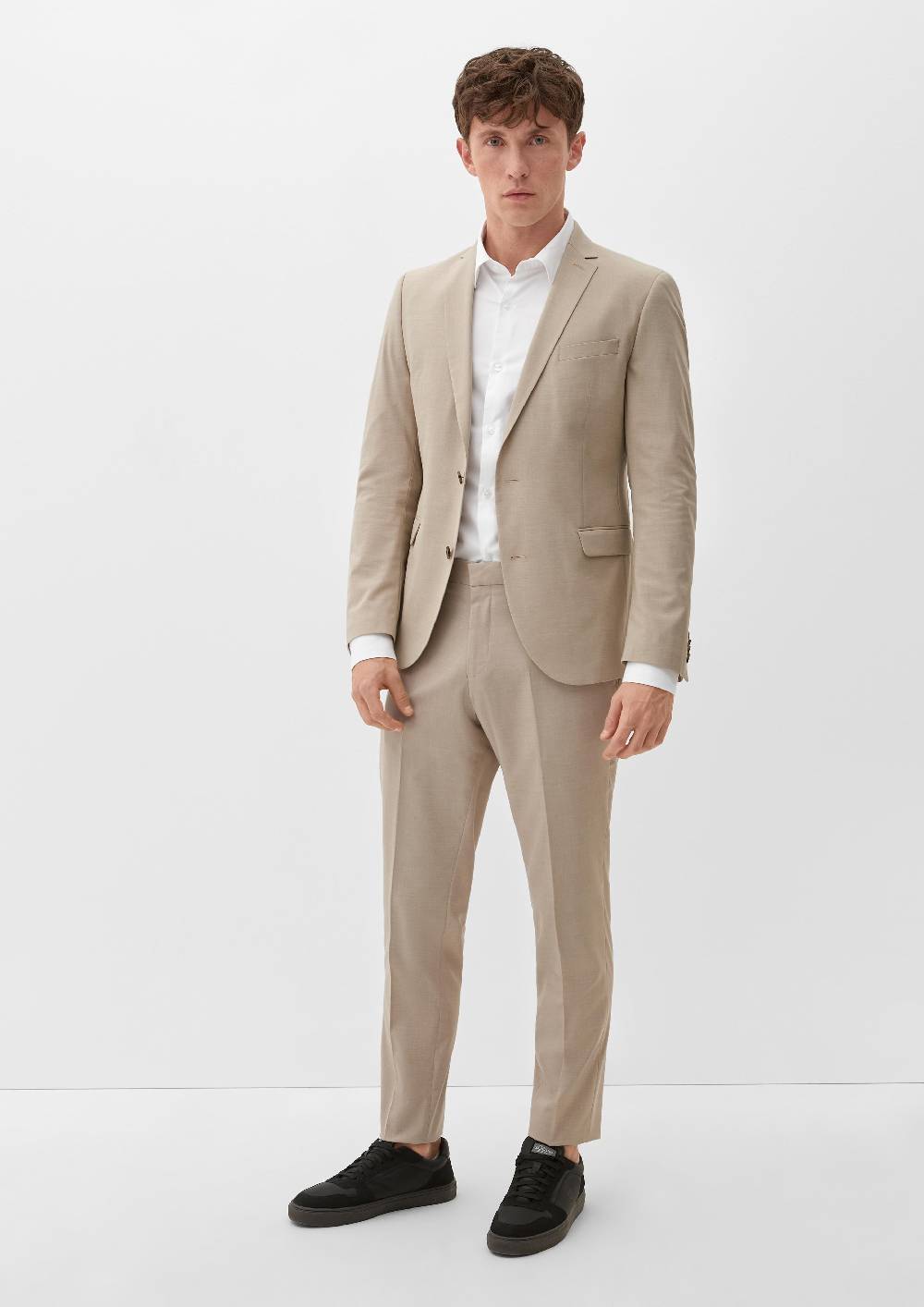 S.Oliver Slim: Sakko Aus Viskosemix