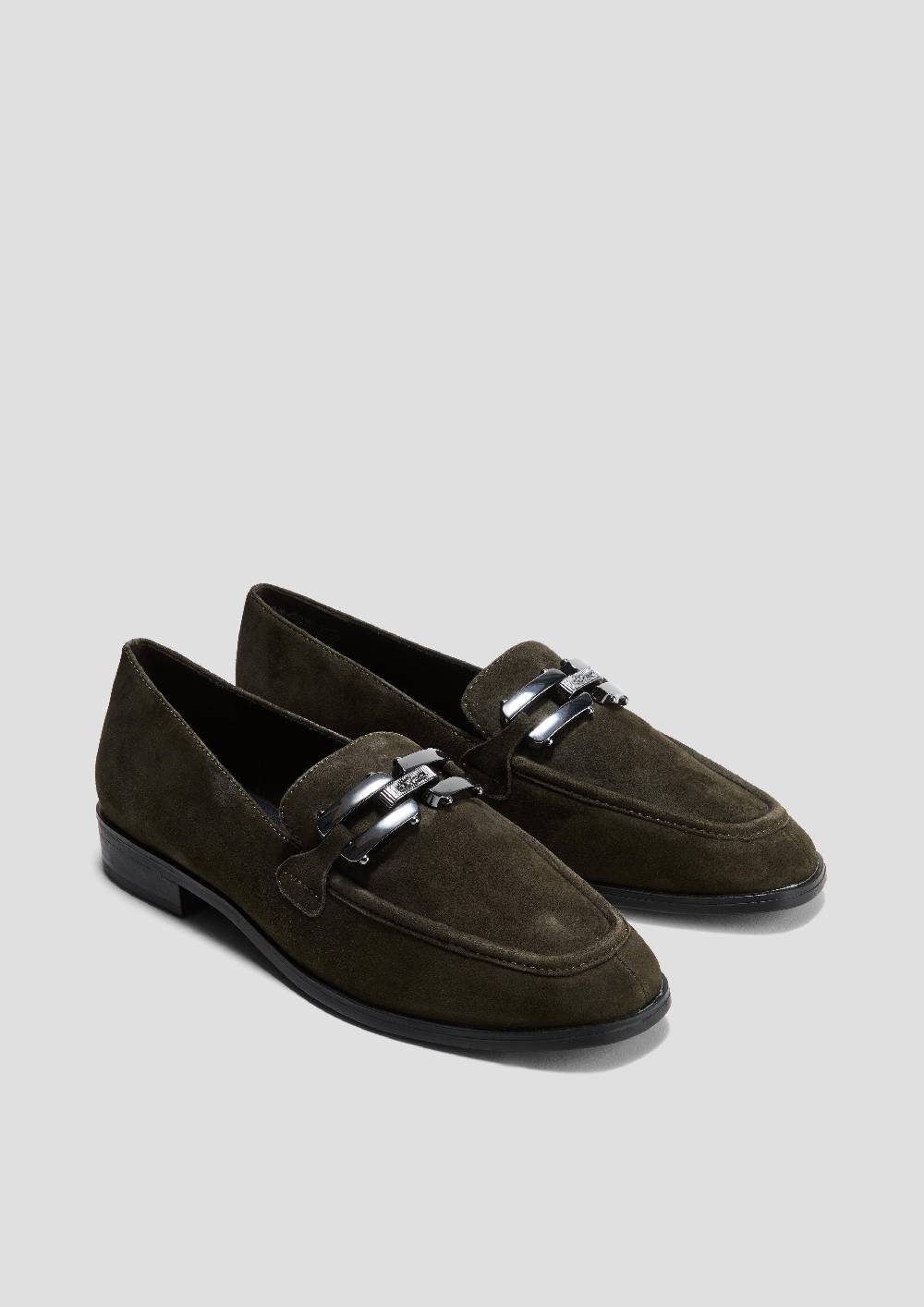 S.Oliver Slipper Mit Schmuck-Detail