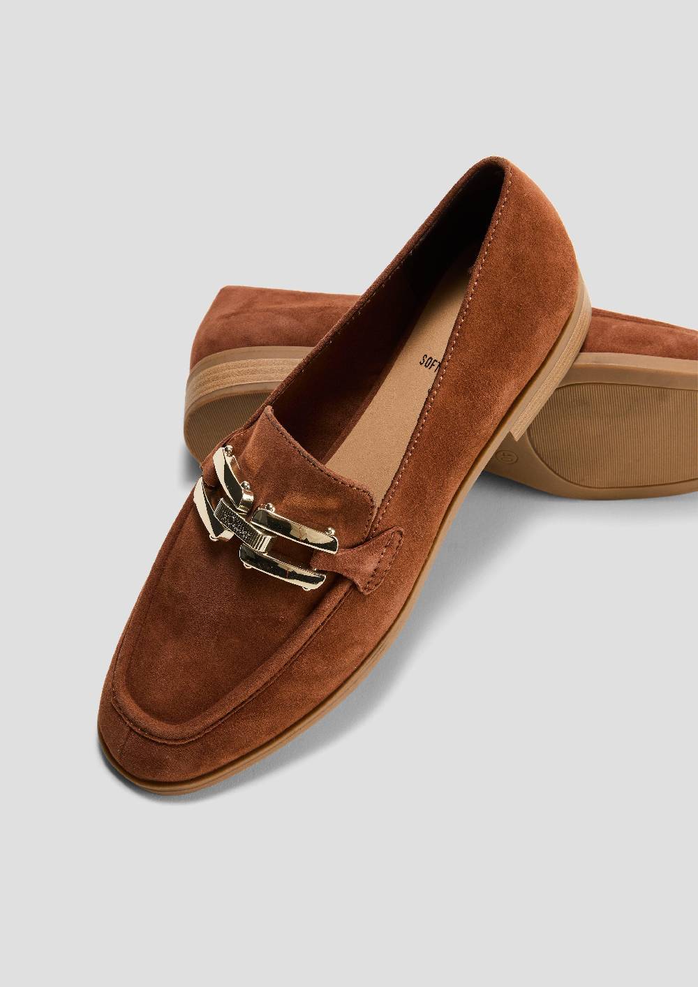 S.Oliver Slipper Mit Schmuck-Detail