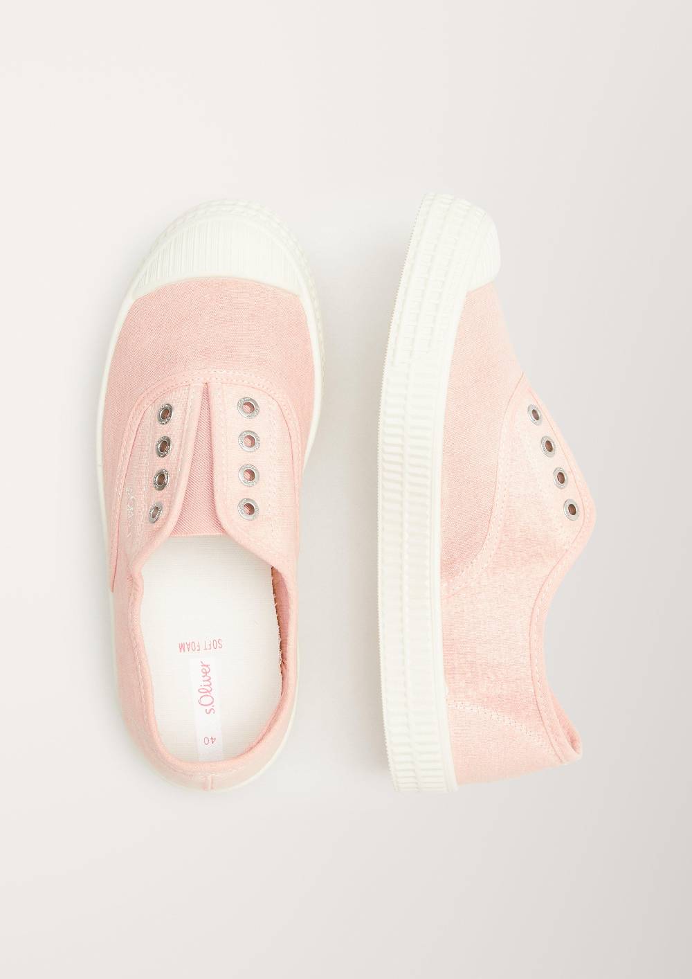 S.Oliver Slipper Mit Struktursohle