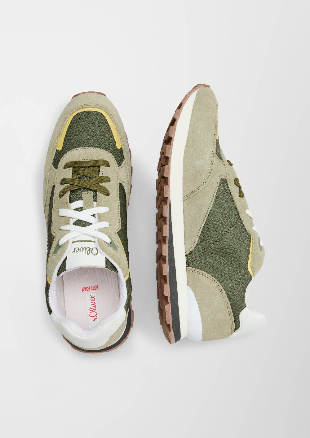S.Oliver Sneaker Aus Ledermix