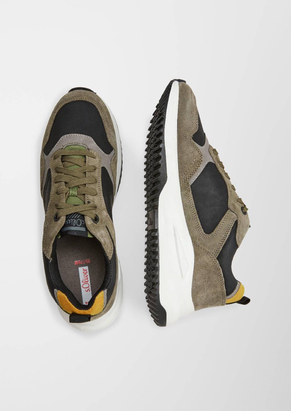 S.Oliver Sneaker Aus Ledermix