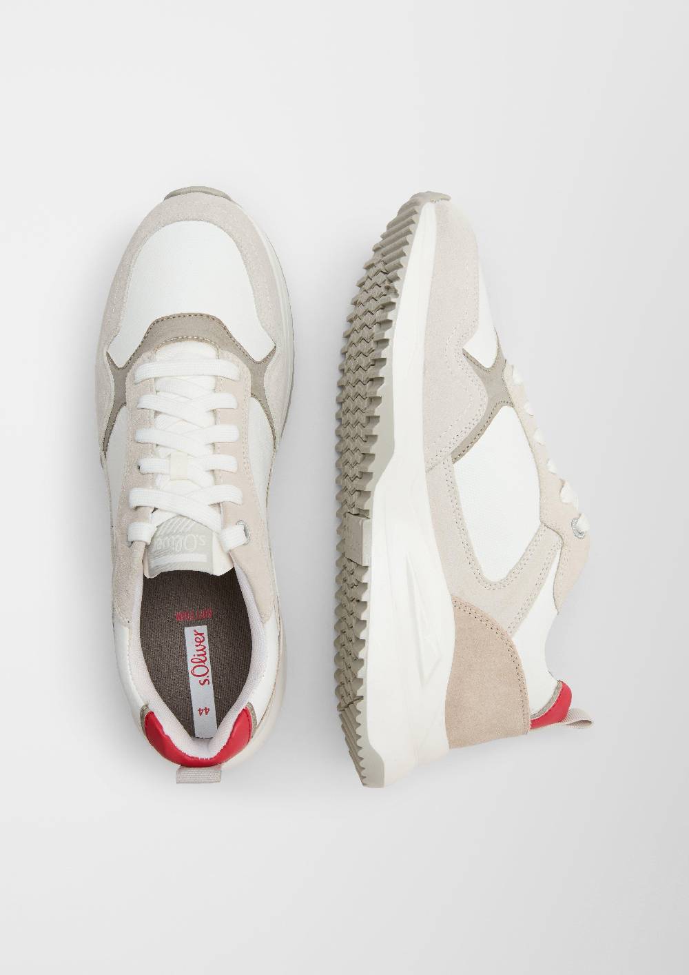 S.Oliver Sneaker Aus Ledermix