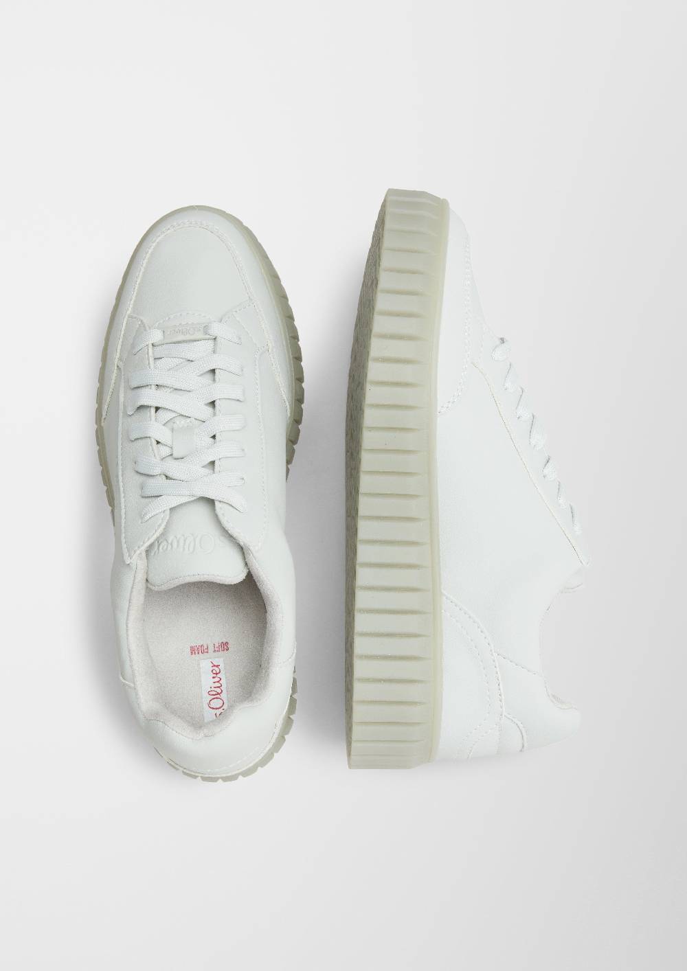 S.Oliver Sneaker In Leder-Optik