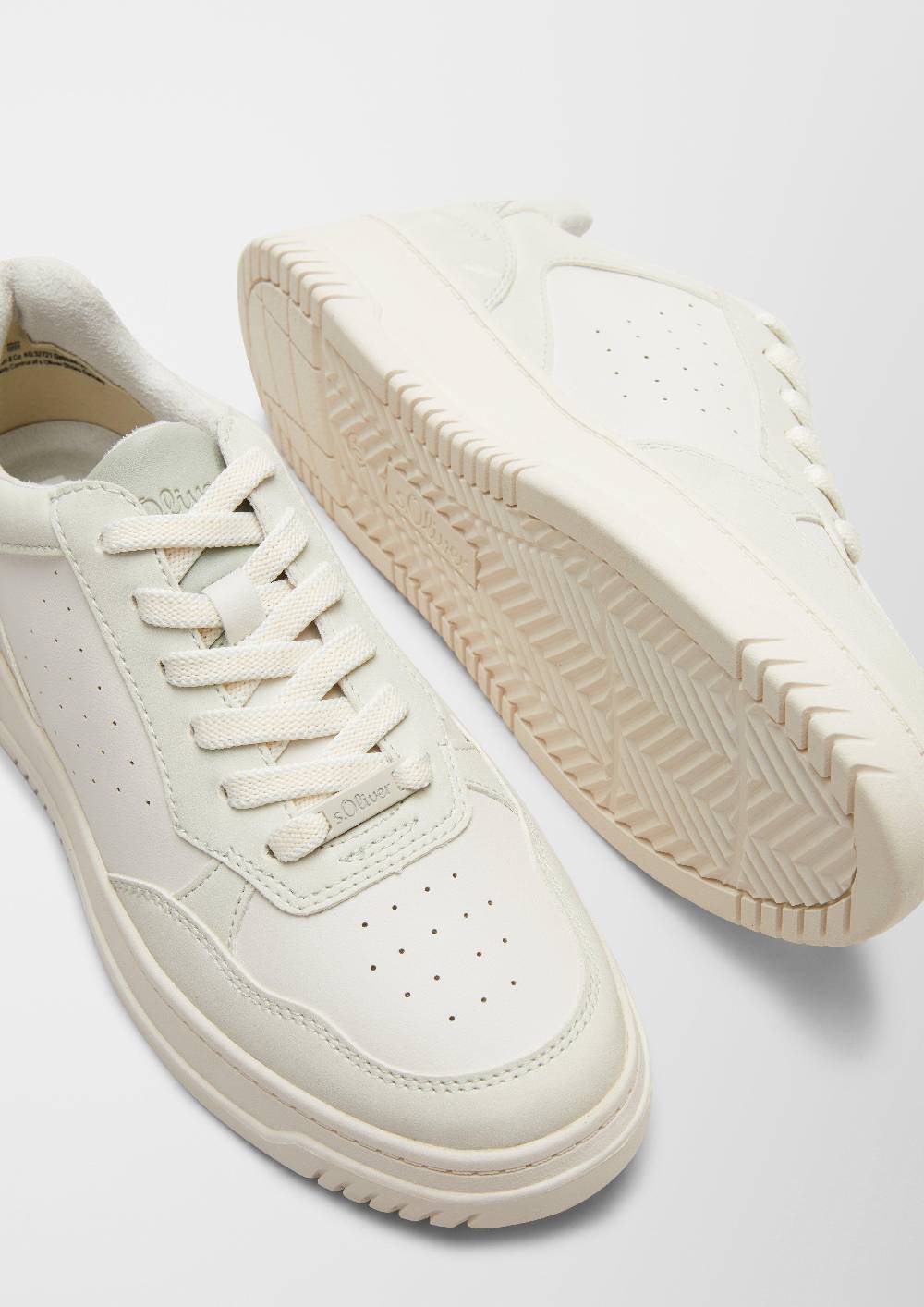S.Oliver Sneaker In Leder-Optik
