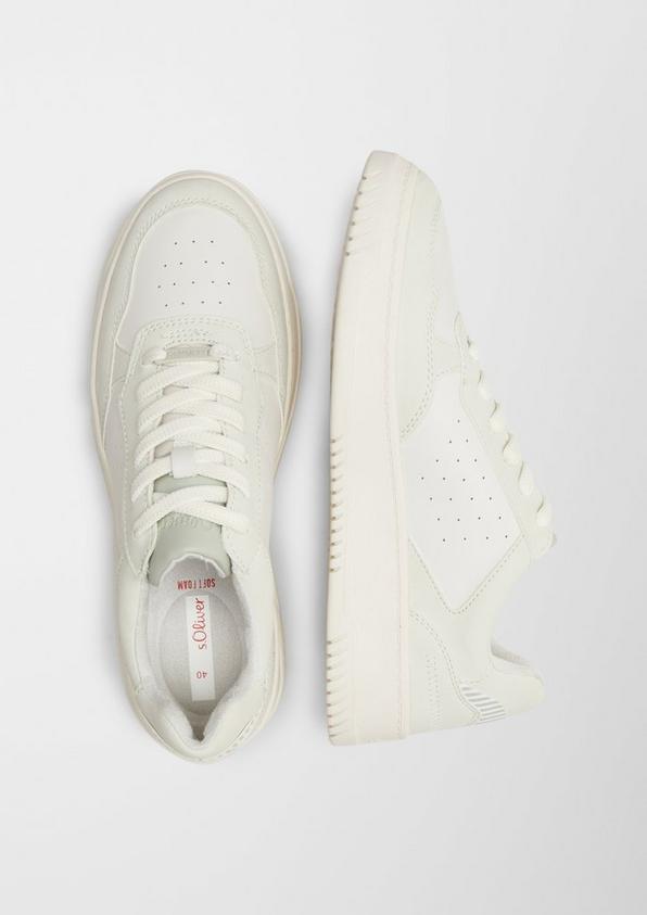 s.Oliver Sneaker in Leder-Optik
