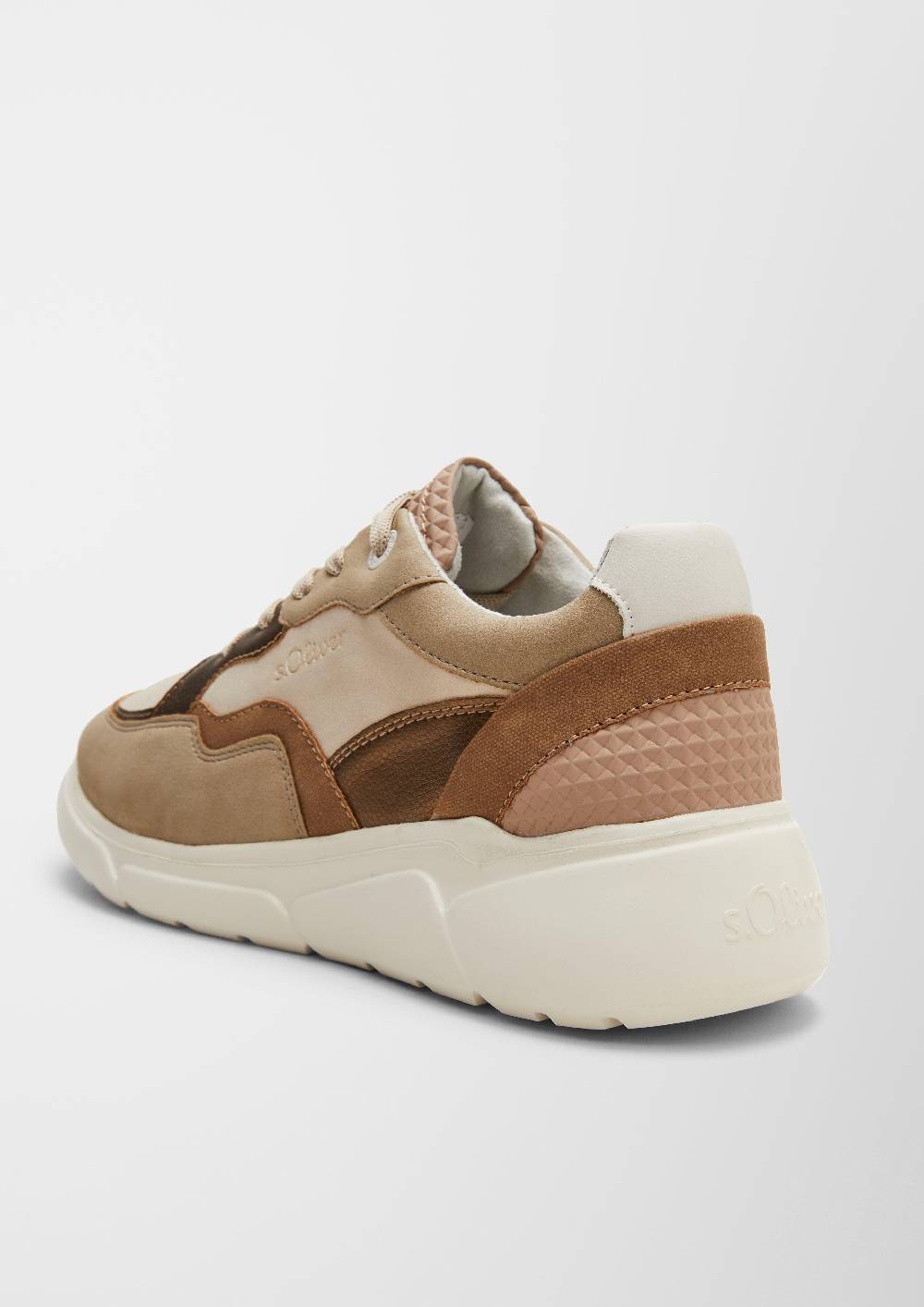 S.Oliver Sneaker In Leder-Optik