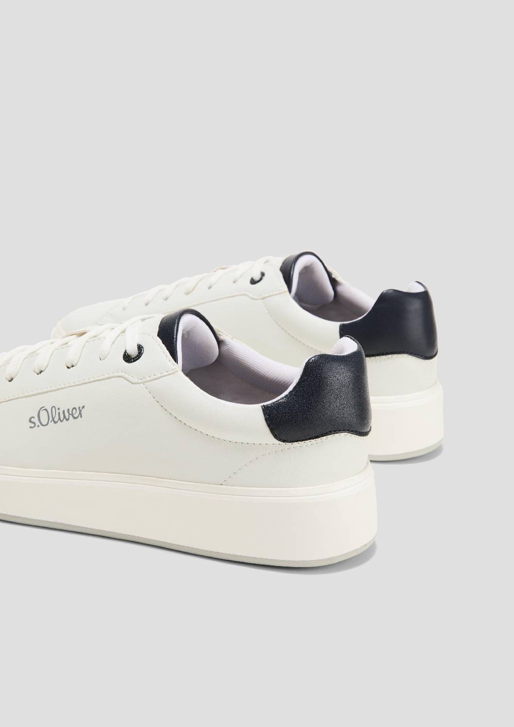 S.Oliver Sneaker In Leder-Optik
