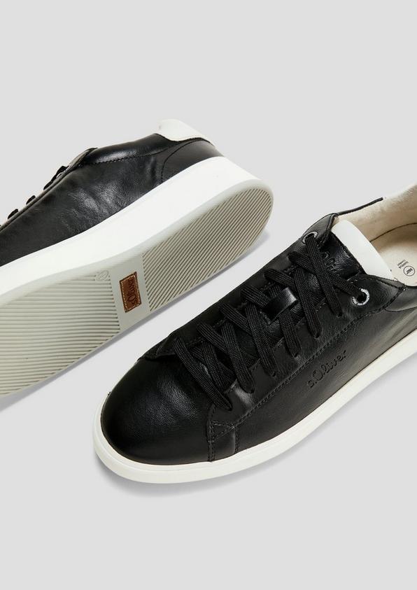s.Oliver Sneaker in Leder-Optik