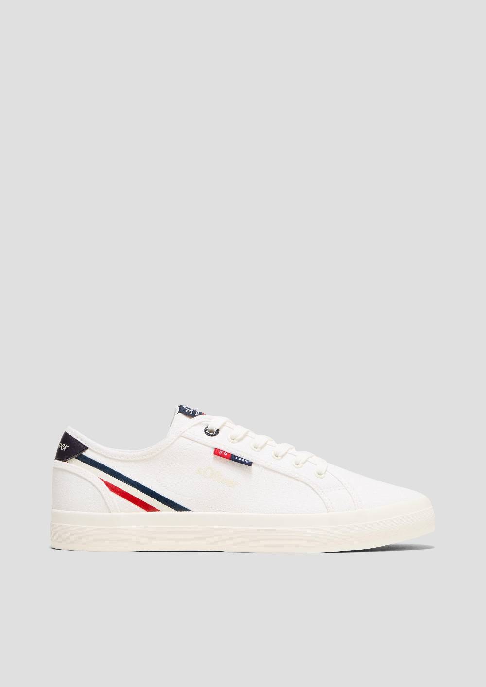 S.Oliver Sneaker Mit Kontrast-Details Und Logo