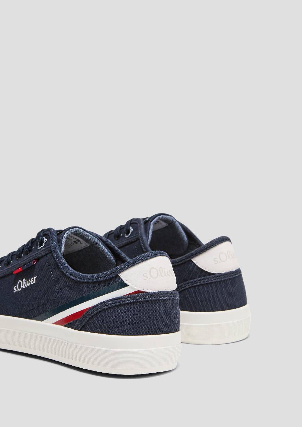 S.Oliver Sneaker Mit Kontrast-Details Und Logo