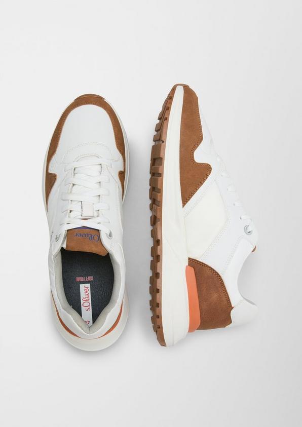 s.Oliver Sneaker mit Kontrast-Details