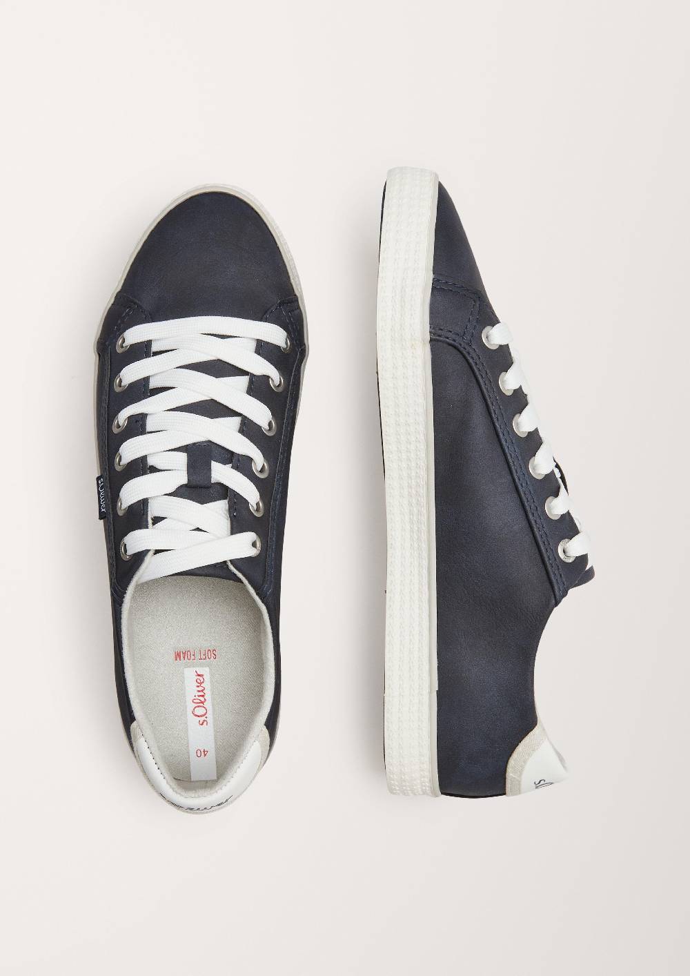 S.Oliver Sneaker Mit Kontrastdetails