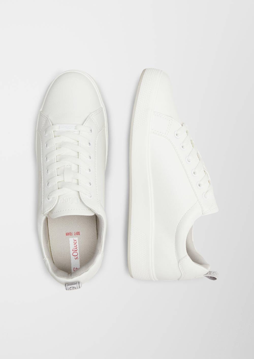 S.Oliver Sneaker Mit Logo-Stickerei