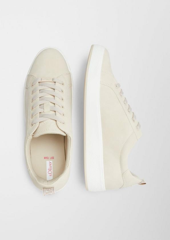 s.Oliver Sneaker mit Logo-Stickerei