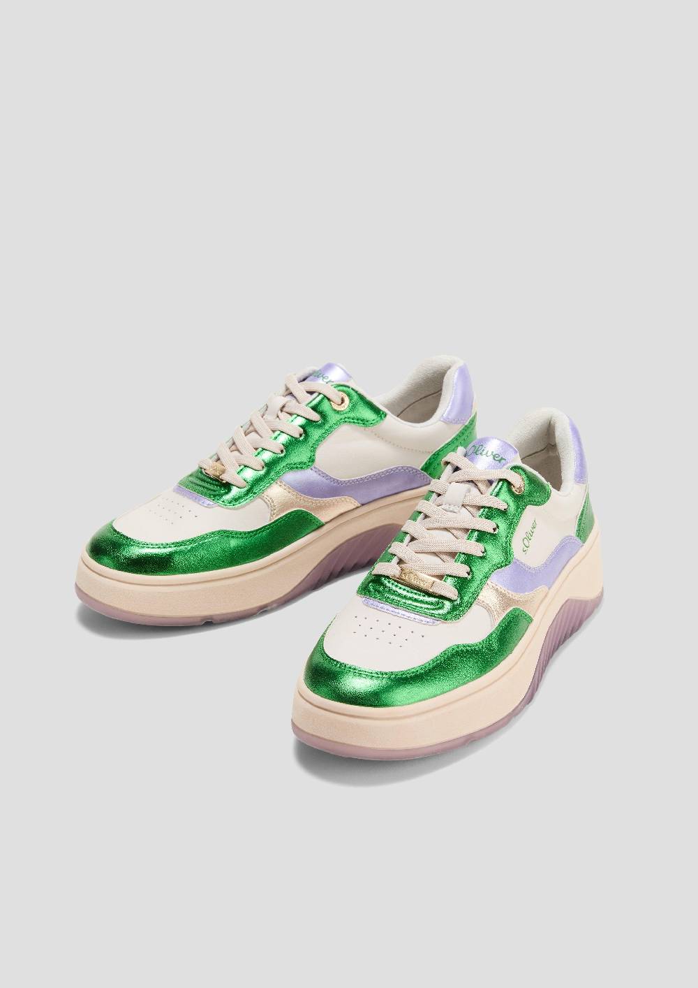 S.Oliver Sneaker Mit Modischem Clour-Blocking